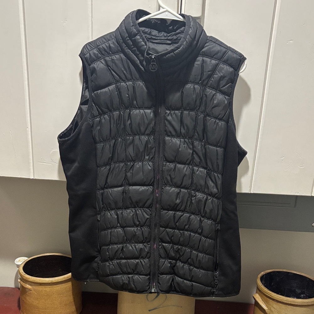 Michael Kors Men's Black Puffer Vest